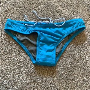 Blue bikini bottoms from Jolyn Clothing